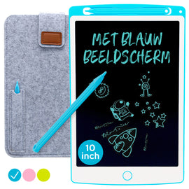 LCD Tekentablet | 10 inch | Blauw | Mono