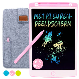 LCD Tekentablet | 8.5 inch | Roze | Kleurenscherm