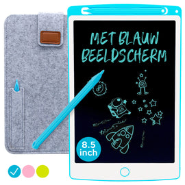 LCD Tekentablet | 8.5 inch | Blauw | Mono