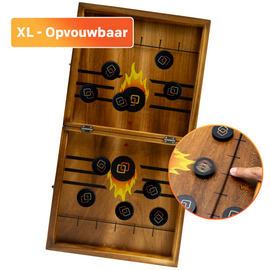 Slingpuck XL - Opvouwbaar - Donkerbruin